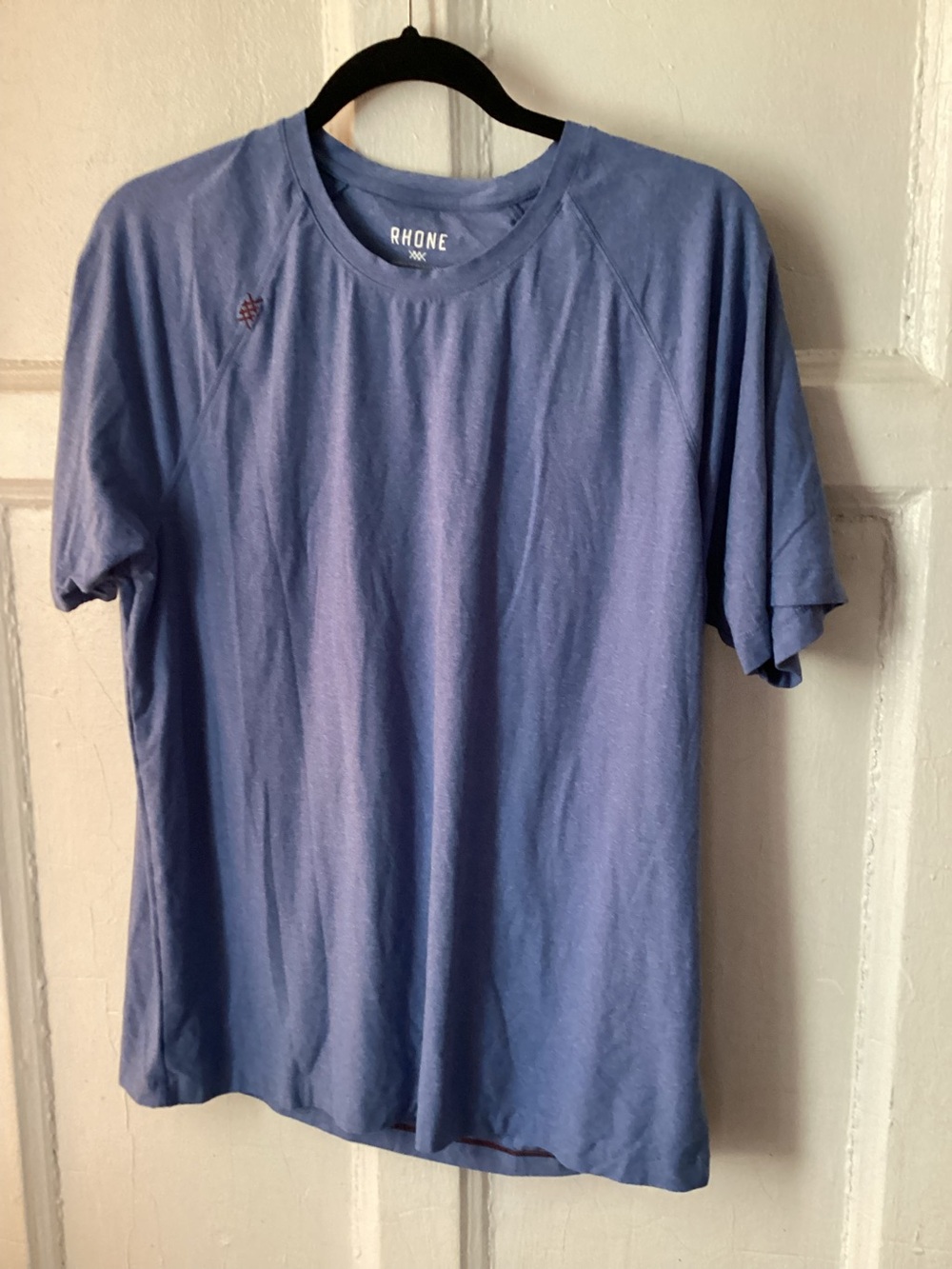 RHONE Men's Short Sleeve Tee in Slate Blue